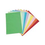 A4 Renkli Fon Kartonu 23X34 Boyutunda 10 Renkli Set (2'Li Paket)