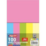 A4 Renkli Fotokopi Kağıdı 5 Pastel Renk 100'LÜ Paket