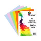 A4 Renkli Fotokopi Kağıdı 5 Renk 100 Lü
