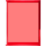 A4 Şeffaf Fermuarlı Dosya 1 Adet Abka Pvc Fermuarlı Evrak Dosyası 24X34CM Çıtçıtlı Belge Evrak Dosyası Ofis Büro Okul - Kırmızı