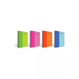 A4 Spiralli Defter Bicolor Plastik Kapak Çizgisiz 200 Yaprak Asorti 5075000144
