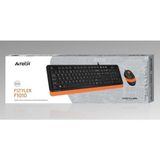 A4 Tech F1010 Turuncu USB Klavye Mouse Set Özellikleri