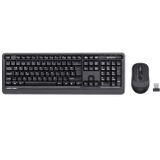 A4-TECH FG1010 F Türkçe Siyah/Gri Multimedya Set (Klavye-Mouse) FG1010/FGRI