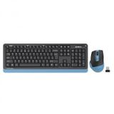 A4-Tech FG1035 Mavi USB Kablosuz Q Klavye ve Mouse Seti