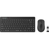 A4-Tech FG2200 AIR 2 2.4 Siyah Mini Kablosuz Klavye Mouse Set