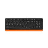 A4 Tech FK10 USB Q Trk Siyah/turuncu Multimedya Klavye - Renkli