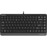 A4-Tech FK11 Q USB Kablolu Gri Multimedya Mini Klavye