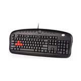 A4 Tech Kb-28G Gamer Klavye Usb Siyah, Q, Tr