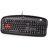 A4 Tech Kb-28G Q Usb Siyah Multimedya Gamer Klavye