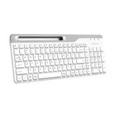 A4 Tech Q Trk Fb25 Multımedya Beyaz Bluetooth Kablosuz Klavye