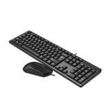 A4 Tech Q Trk Kr-3330 Multimedya Siyah Q Klavye+Mouse Set