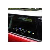 A4 Yan Cam Sticker Oto Kapı 20 Cm X 7 Cm Hologram c1