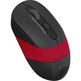 A4Tech A4 Tech Fg10 Kırmızı Nano Kablosuz Optik 2000 Dpı Mouse - Siyah