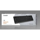 A4Tech A4 Tech FK10 Q USB Fsytyler Gri Tr Fn-Multimedya Klavye (Kdo)