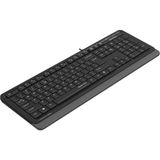 A4Tech A4 Tech Fk10 Q Usb Quitkey Sessiz Gri Tr Fn-Multimedya Kablolu Klavye - Yok