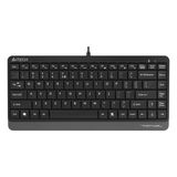 A4Tech A4 Tech FK11 USB Q Mini Klavye,siyah-Gri