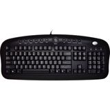 A4Tech A4 Tech KB-28G Q Türkçe USB Multimedya Siyah Klavye