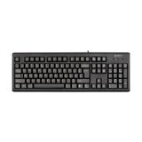 A4Tech A4-Tech KM-720 USB Kablolu Standart Türkçe Q Klavye Ev - Ofis Kullanımı İçin Siyah