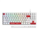 A4TECH BLOODY S310N FIRE WHITE TKL RED SWITCH MEKANİK GAMING KLAVYE-WHITE