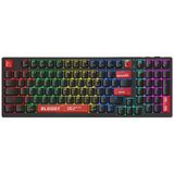 A4tech Bloody Ws98 Red Switch Rgb Kablosuz Türkçe Gaming Klavye