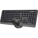 A4TECH FG1035 Kablosuz Q Trk Siyah/gri Klavye - Mouse Set