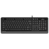 A4TECH FK10 Kablolu USB Q Siyah/gri Klavye - Çok Renkli