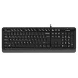 A4Tech Fstyler FK10 Kablolu FN Multimedya TR Q Klavye gri-siyah
