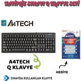 A4TECH Q Klavye - Katiplik Sınavı Q Klavye Seti