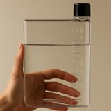 A5 420ml Bottle Motivasyonel Su Matarası Notebook Sporcu Suluk Su Şişesi