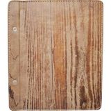 A5 - 5 Yapraklı Deri Menü Kabı - 23X15 cm (Vintage) - Kahverengi - 1 Adet