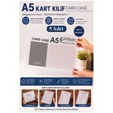 A5 Afiş Muhafaza Kabı 5 Adet 15X21 Cm Menü Belge Saklama Kabı Şeffaf Kaliteli Plastik Dosya Belge Saklama