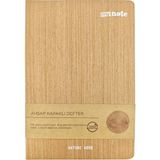 A5 Ahşap Kağıt Kaplı Defter - Standart