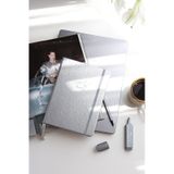 A5 Bullet Journal Noktalı Defter 140 Gr. 80 Yaprak Silver Glow Metalik