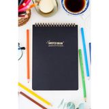 A5 Eskiz Defteri Sketch Book 52 Yaprak 140 gr Kalın Kağıt - Ivory Kağıt - 1 Adet - Çok Renkli 2