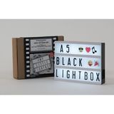 A5 Işıklı Harfli Dekoratif LED Pano Lightbox - yok