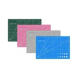 A5 Kesme Matı - Cutting Mat - Kesme Altlığı - Kesim Tablası - 22*15cm - Mavi