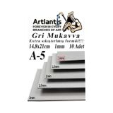A5 Mukavva Gri 1.0mm 10 Adet 1 Paket 14,8x21 Cm A-5 Mukavva 1,0 Mm Kalınlığında A-5 Mukavva 1 Adet