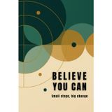 A5 Notebook with Motivational Selflove Quotes at Footer– Lined Journal 6x9 - 120 pages: Gift Idea for Everyone | For Women and Men | Work, Gag Gift, ... Secret Santa Gift for Coworker & Everyday Use