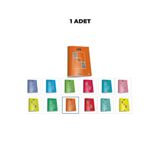 A5 PP KAPAK OKUL DEFTERİ 40 YAPRAK ÇİZGİLİ ST08227