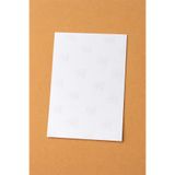 A6 Beyaz sticker Kağıt-etiket-1 Adet 10,5 cm × 14,8 cm