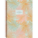 A6 Çizgili Defter La Plume Leaves Turuncu
