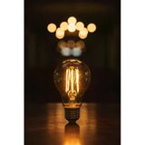 A6 Led Filament Ampul 6W 2700K Amber Cam – Sarı Işık – 600 Lümen