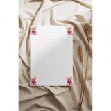A6 Pinterest Ayıcıklar Çek-Kopar Notepad, Memopad, Note Defteri, To Do List - 6GA-Pembe