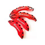 A6 Uyumlu Brembo Kırmızı Kaliper Kapağı 4 Parça Ön Arka Set