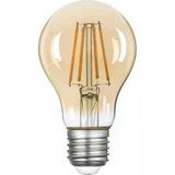 A60 Filament Edison Tip Rustik E-27 Bal Cam 6 W Led Ampul - Günışığı Erd-37 Beyaz