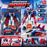 A688-95 Transformers Dönüşen Robot Oyuncak (Adet Fiyatıdır) - Çok Renkli