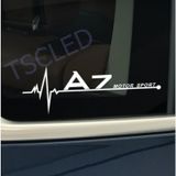 A7 Kelebek Cam Audi Oto Araba Sticker