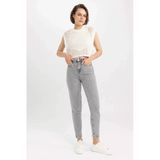 A7491 Mom Fit Jean Bilek Boy Pantalon