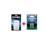Aa Aaa Pil Şarj Cihazı Varta 2700mah Aa Pil Şarjlı Pil Ile Beraber 2li Set (PİL VE PİL ŞARJ)