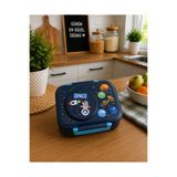 A&A Çocuklar Için Uzay Desenli Bölmeli Beslenme Kutusu – Çok Bölmeli Lunch Box